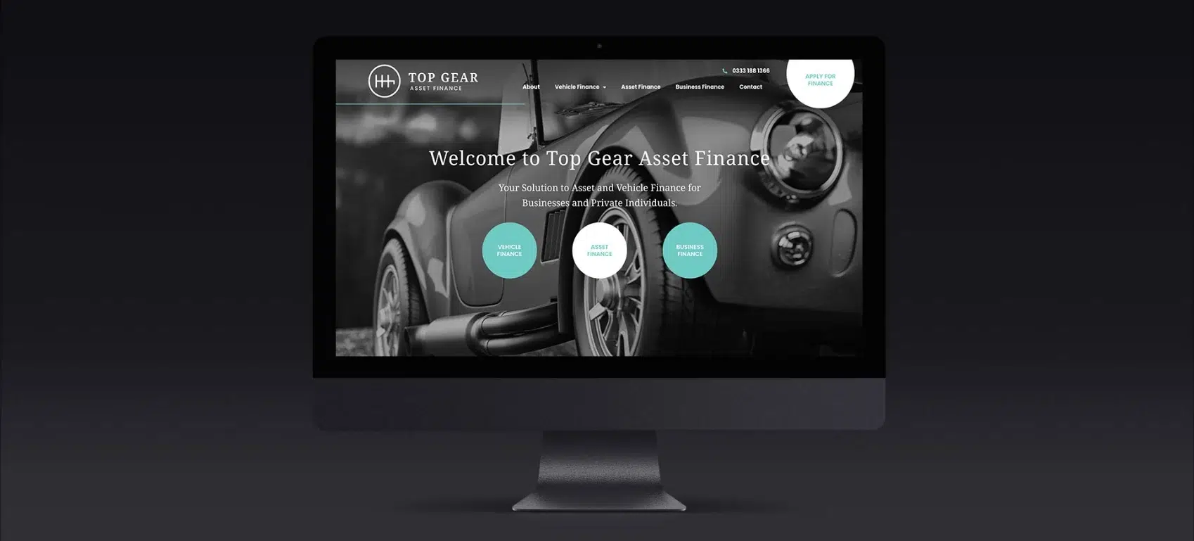 Computer mock up